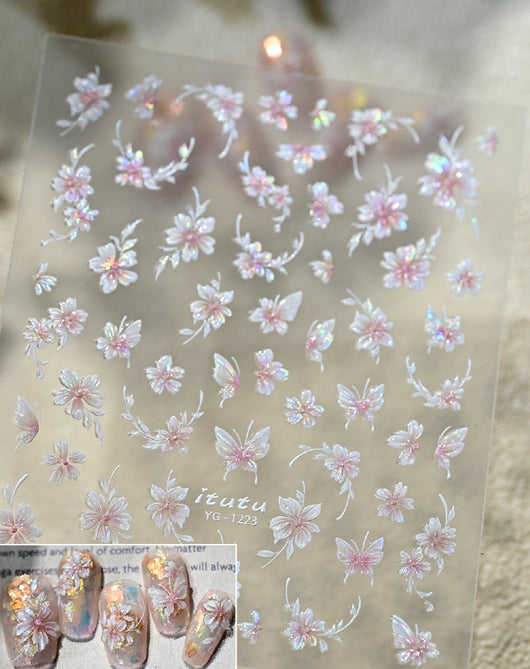 Adhesivos de Uñas 5D con Relieve Estéreo - Ornamentos Decorativos - Image 26