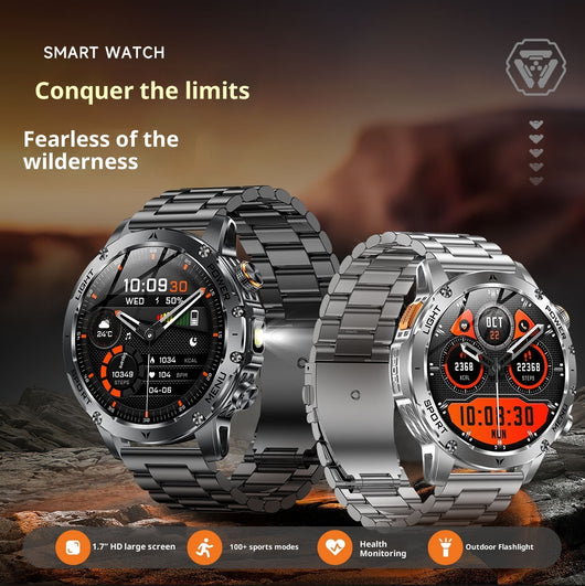 Reloj Inteligente Deportivo Pantalla Full HD Batería Ultra Duradera 1000mA