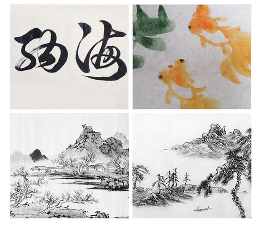 Papel Xuan Extra Grueso de 100 Metros para Caligrafía y Pintura - Image 21
