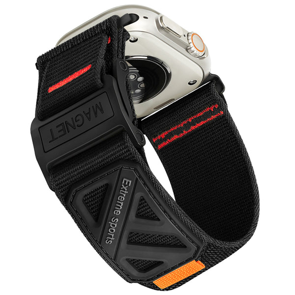 Correa de Reloj Deportiva Magnética con Lienzo de Escalada y Velcro