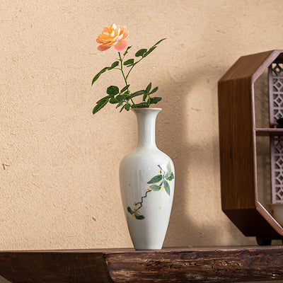 Maceta Cerámica Retro para Flores Hidropónicas - Adorno de Porcelana - Image 4