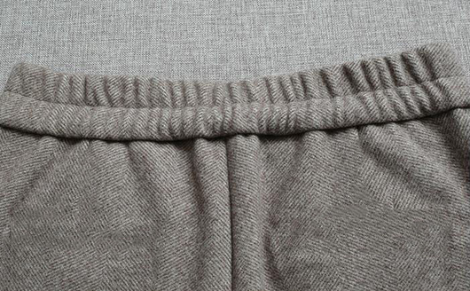 Pantalones de Lana Espiga para Mujer - Otoño e Invierno - Image 16