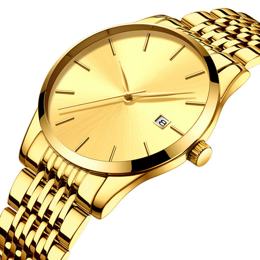 Reloj de Acero Inoxidable para Hombre - Cuarzo Resistente al Agua - Image 17