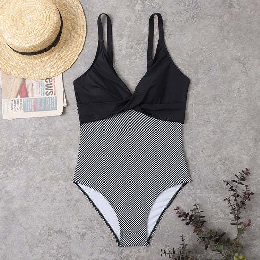 Traje de Baño Enterizo Moldeador con Efecto Color Matching para Mujer - Image 5