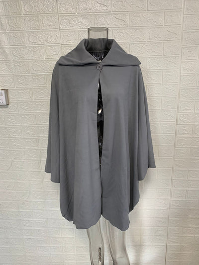 Abrigo Trench Suelto con Botón Único para Mujer - Image 23