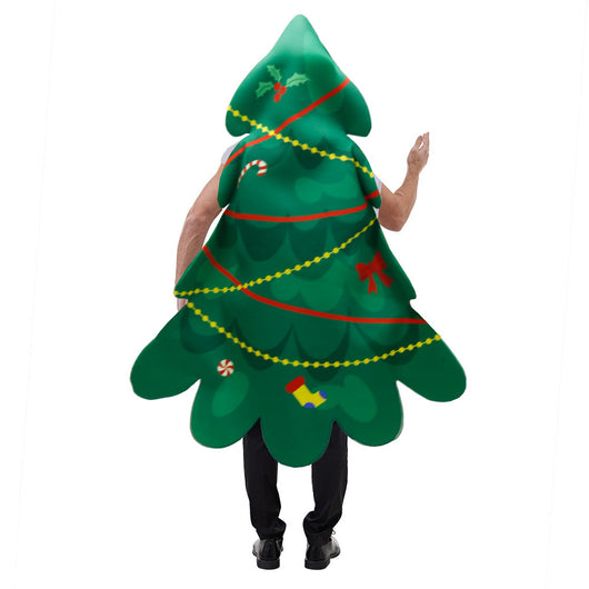 Disfraz Navideño Árbol de Navidad - Diseño Creativo Estampado Vegetal - Image 3