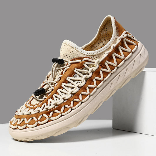 Zapatos Casuales de Malla Transpirable con Diseño Calado para Hombre - Image 4