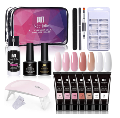Kit Adhesivo para Extensiones de Fibra Transparente Manicura - Image 7