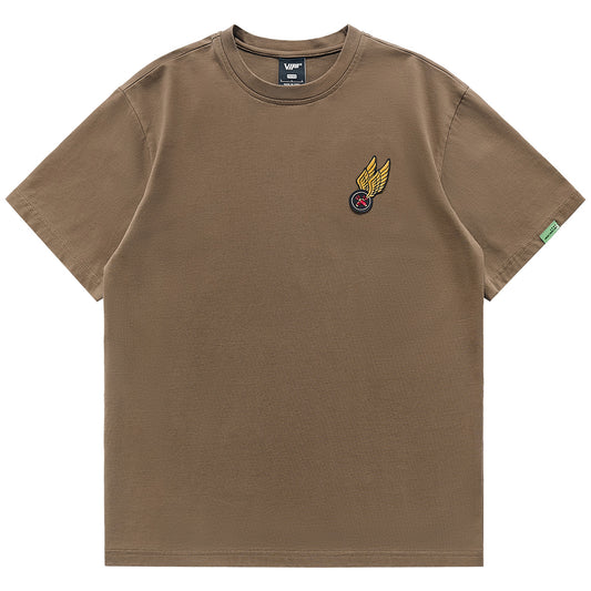 Camiseta Básica de Algodón Pesado para Hombre