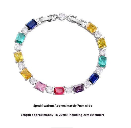 Pulseras de Circón Colorido para Hombre y Mujer - Image 10