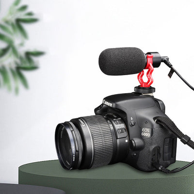 Micrófono Profesional para Cámara DSLR y Vlogging