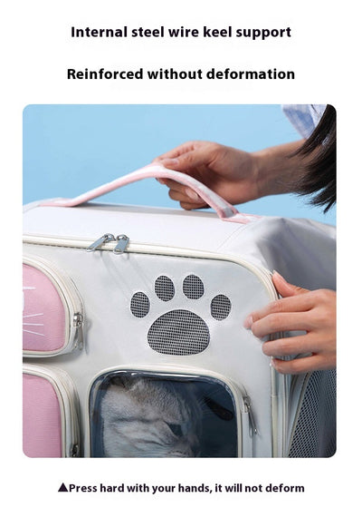 Bolsa Transportadora para Mascotas - Mochila de Viaje Portátil para Perros y Gatos - Image 13