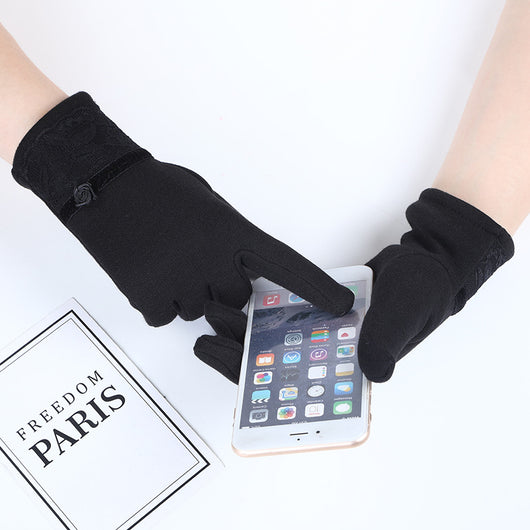 Guantes de Ciclismo Invierno para Mujer - Táctiles, Impermeables y Cálidos - Image 6