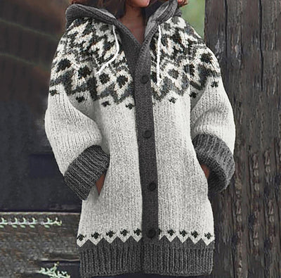 Cardigan Hoodie Estampado 3D con Diseño de Animales Halloween - Image 8