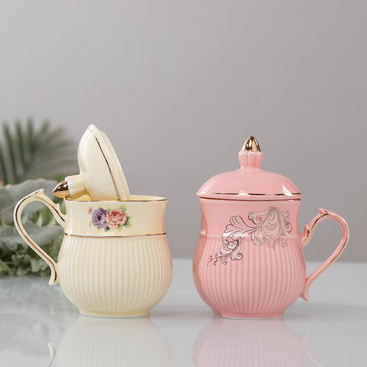 Juego de Té de Cerámica Esmaltada Dorada Resistente al Calor - Image 8