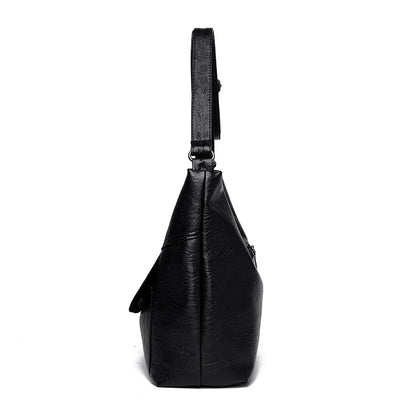 Bolso de Cuero Retro con Gran Capacidad para Hombro - Image 28