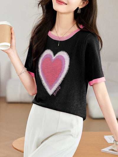 Camiseta Ligera Transpirable Fashion Love - Playera Básica Cómoda - Image 9
