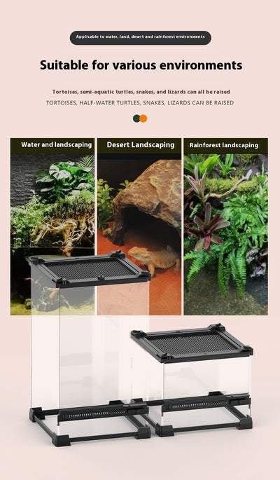 Cilindro de Escalada Ecológico para Reptiles - Casa de Alimentación para Tortugas y Lagartos - Image 9