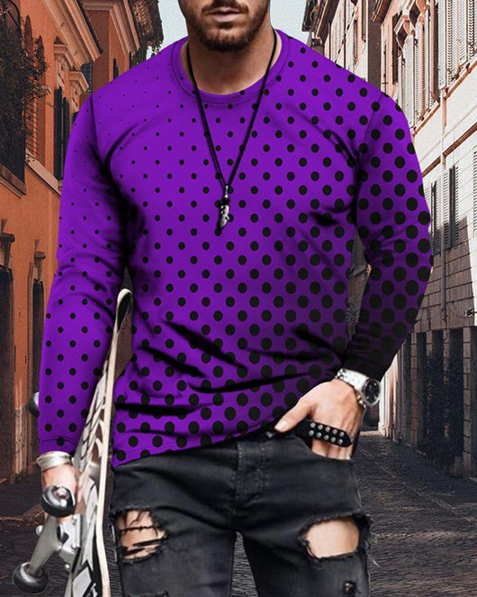 Camiseta Hombre Cuello Redondo Ajustada con Estampado de Letras - Image 5