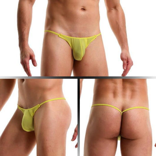 Bóxer Tanga Hombre Cintura Baja Ice Silk - Image 9