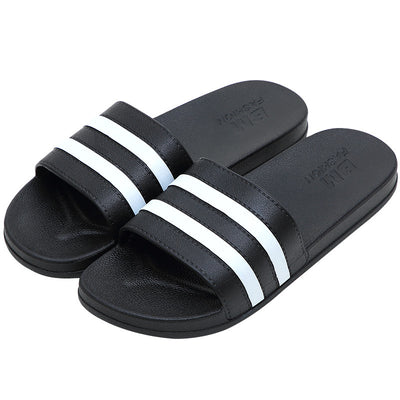Sandalias de Baño Rayas para Hombre - Cómodas y Antideslizantes