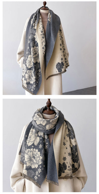 Pañuelo Étnico Floral con Estilo y Elegancia para Mujer - Image 14