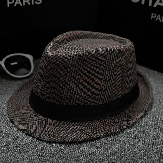 Gorra de Cuadros Houndstooth Clásica para Hombre - Estilo Europeo y Americano - Image 10