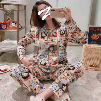 Pijama Infantil Estampado con Dibujos Animados - Conjunto Cómodo para Casa - Image 19