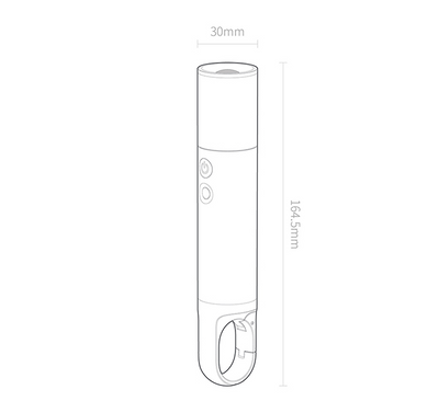 Linterna LED Recargable de Largo Alcance para Emergencias y Aventuras - Image 7