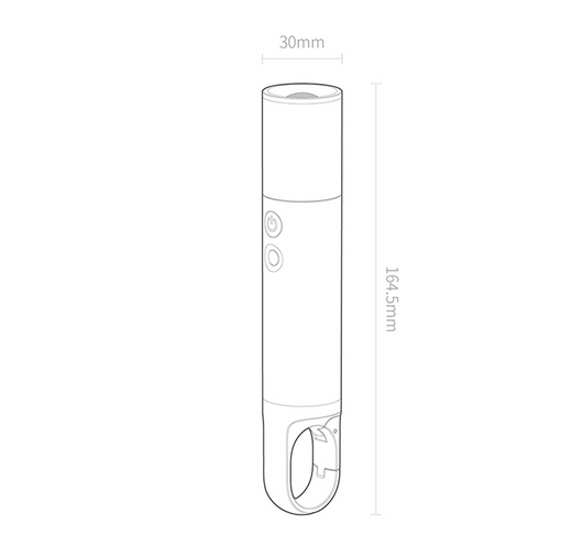 Linterna LED Recargable de Largo Alcance para Emergencias y Aventuras - Image 7