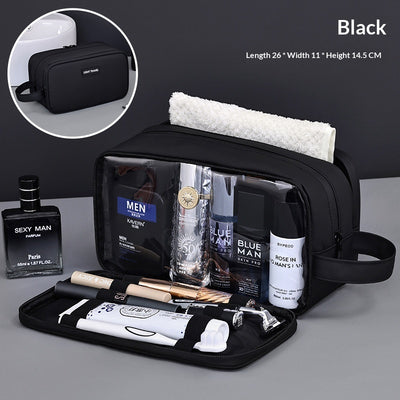 Neceser de Viaje Hombre Tres Compartimentos - Organizador Premium de Cosméticos - Image 7