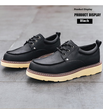 Botas Martin de Cuero Genuino para Hombre - Zapatos Trabajo Resistentes Punta Reforzada - Image 14