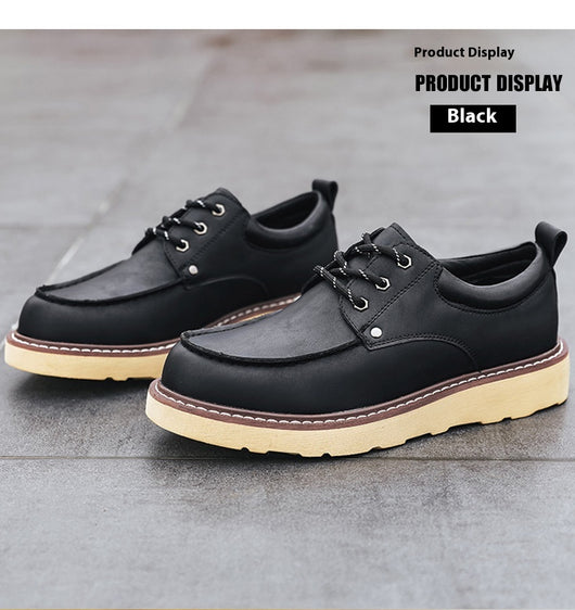 Botas Martin de Cuero Genuino para Hombre - Zapatos Trabajo Resistentes Punta Reforzada - Image 14