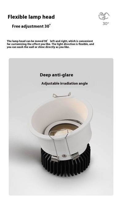 Lámpara de Techo Empotrada LED sin Marco para Sala de Estar - Image 17
