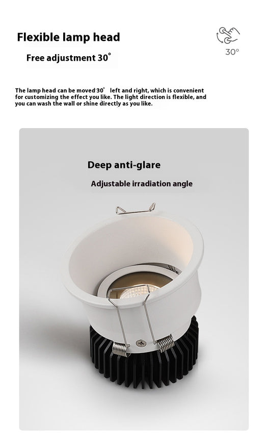 Lámpara de Techo Empotrada LED sin Marco para Sala de Estar - Image 17