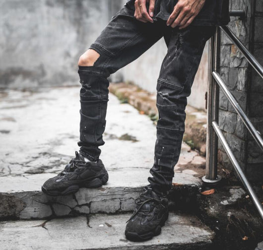 Pantalones Slim Ajustados a la Rodilla - Tendencia Street Style - Image 8