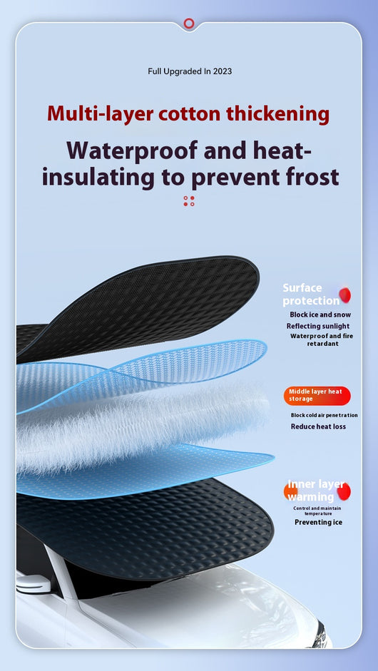 Protector Magnético para Parabrisas - Cubierta Anticongelante para Invierno - Image 11