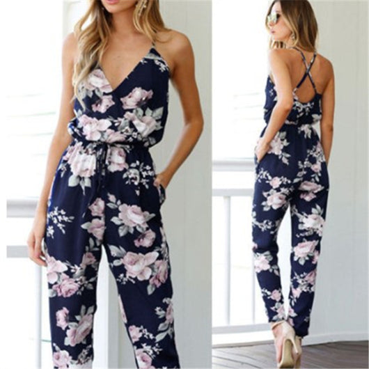 Jumpsuit Strapless Espalda Descubierta - Image 10