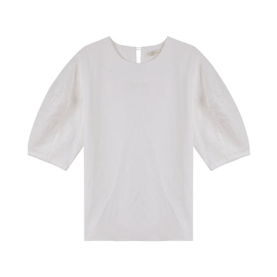 Sudadera Minimalista Cuello Redondo Manga Cinco Puntos - Image 5