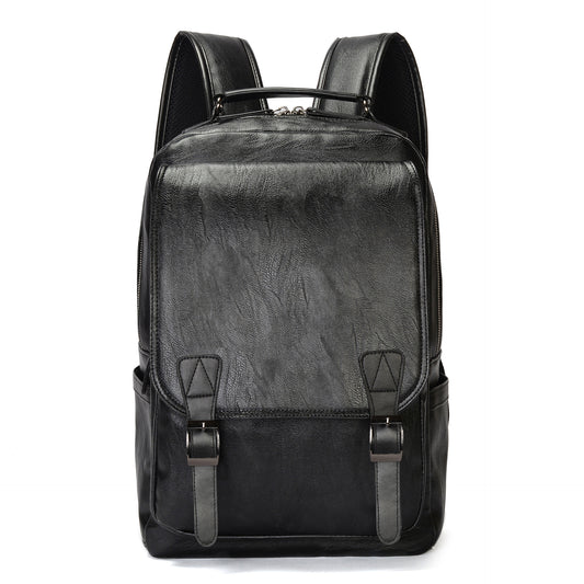 Mochila Ejecutiva PU de Gran Capacidad con Compartimento para Laptop