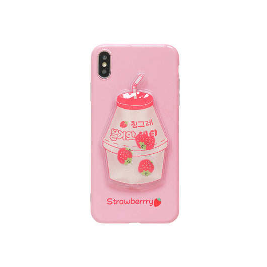 Funda para celular Fresa y Plátano con leche - Image 5