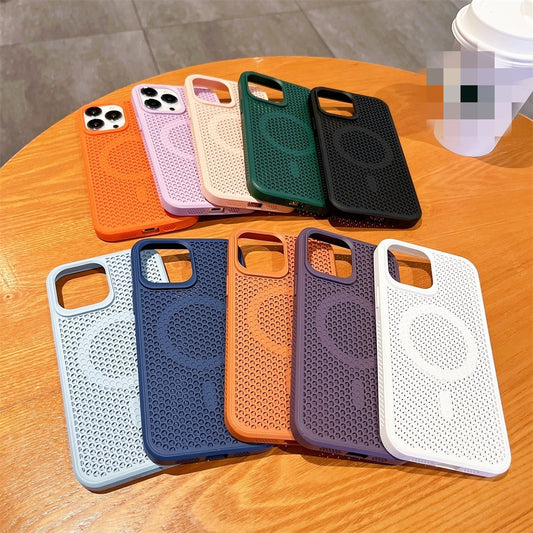 Funda Magnética de Malla Honeycomb para Teléfono - Image 2