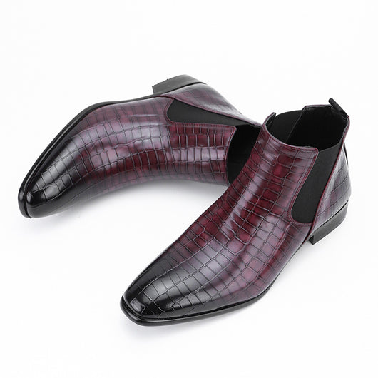 Botas Casuales Británicas para Hombre - Estilo Versátil y Moderno - Image 27