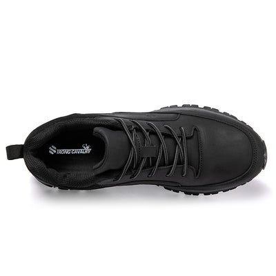 Zapatos Deportivos Impermeables de Cuero para Hombre - Talla Grande, Comodidad para Adultos - Image 3