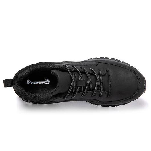 Zapatos Deportivos Impermeables de Cuero para Hombre - Talla Grande, Comodidad para Adultos - Image 3