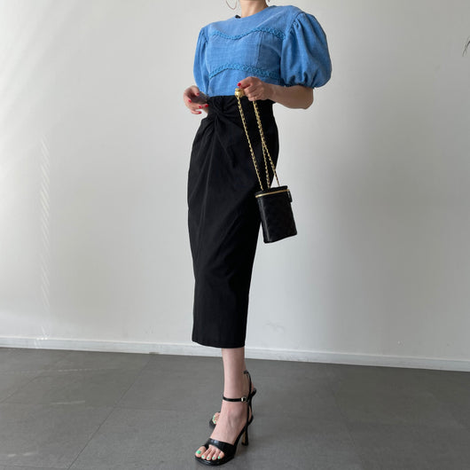 Blusa Retro con Mangas Abullonadas para Mujer - Image 13
