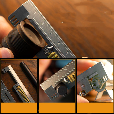Regla Recta de Aleación de Titanio EDC Premium - Image 6