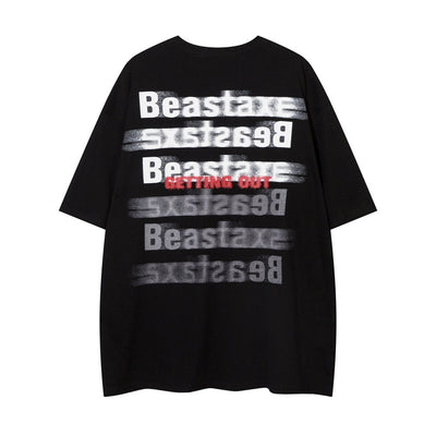 Camiseta de Algodón con Estampado de Letras para Hombre - Image 11