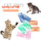 Pelota Saltarina Colorida para Gatos - Juguete Interactivo para Mascotas