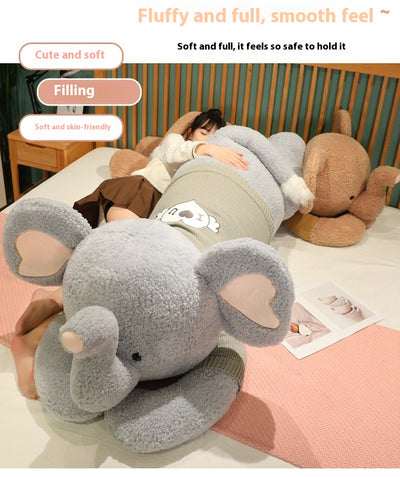 Almohada Decorativa Elefante Gigante de Peluche Suave - Image 24